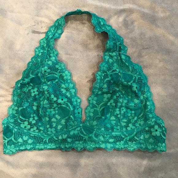 Free People Other - FREE PEOPLE Galloon Halter Lace Bralette